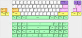 Tray Mount/Bakeneko Plate - Waffling60 compatible (60% MX)