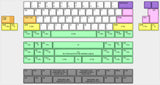 cyber60 - wireless ZMK keyboard PCB (60% MX, ALPS or SMK)