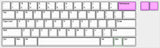 Experimental 60% Space Invader Plate - Waffling60 compatible (60% SI/NMB)